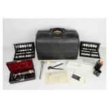 Antique Schell Emdee Medical Bag w/ Contents