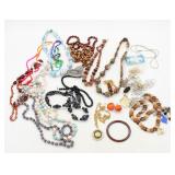 Vintage Necklace Costume Jewerly Lot