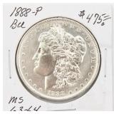 1888-P BU Morgan Silver Dollar Coin