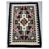 Vintage Handwoven Navajo Rug