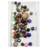 Vintage Assorted Marble Toy Lot