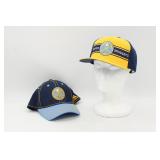 (2) Denver Nuggets NBA Sports Hats
