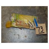 Vintage Feather Duster Fishing Lures 5ct