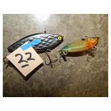 2ct Bill Lewis Rat-L-Trap Lipless Crankbait Lures