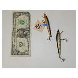 2ct Vintage Gold Rebel Fishing Lures
