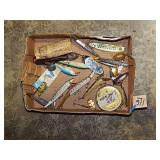 Flat of Various Fishing Tackle
