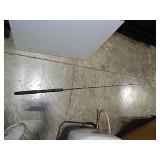 1pc 4' 6' Fishing Pole-Brown & Red