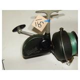 Vtg Dam Quick Super Fishing Reel
