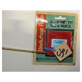 Workshop Rule 10'-3M Tape Ruler NOS