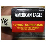 American Eagle 17 Win Super Mag 20gr 50rnds