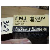 Sellier & Bellot 45 Colt FMJ 230gr 50rnds