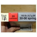 30-06 Sprg 150gr 20rnds