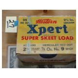 Vtg Western Xpert 20Ga 2ï¿½' 9 Shot 25rnds