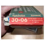 Vtg 30-06 110gr Mushroom High Speed 20rnds