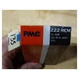 PMC 222 Rem 55gr FMJ 20rnds