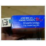 American Ammunition 9mm 115gr 50rnds SEALED