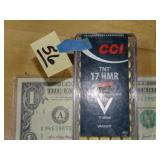 CCI 17 HMR 17gr JHP 50rnds