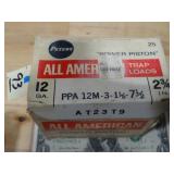 Vtg Peters 12Ga 2ï¿½' 7ï¿½ Pellet 25rnds