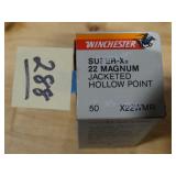 Winchester Super X 22 Mag JHP 50rnds