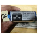 Federal 12ga Buckshot 2ï¿½' 00BK 5rnds