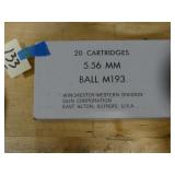 5.56 Ball Winchester 20rnds