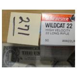 Winchester Wildcat 22LR 50rnds