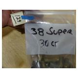 38 Super 30ct Brass