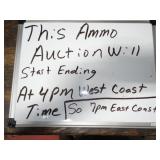 THIS AUCTION STARTS ENDING AT 4PM PST