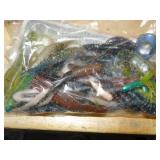 Bag of Rubber Fishing Worms