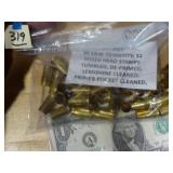 40 S&W Brass 1x Fired 32ct