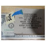 7.62x39 123gr Ball 20rnds