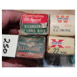 4ct Vintage 22LR Boxes EMPTY