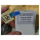 5.56x45 FMJ BT 62gr 20rnds