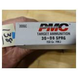 PMC Target Ammo 30-06 Sprg 150gr FMJ 20rnds