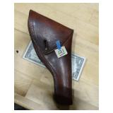 Vtg Leather Holster #21 On Back