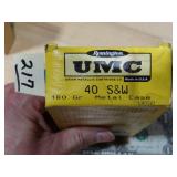 Remington UMC 40 S&W 180gr 50rnds