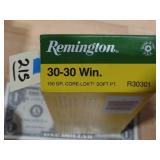 Remington 30-30 Win 150gr Core Lokt SP 20rnds