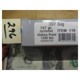 Underwood Ammo .357 Sig 147gr JHP 20rnds