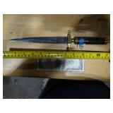 Black & Brass Dagger