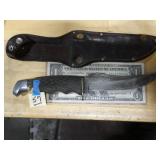 Schrade-Walden 148 w/ Leather Sheath