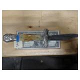 Ole Smokey Pakistan Lock back Bone Handle 11' OA