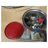 Container of Nuts, Bolts & What Not