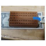 Traveling Cribbage Board