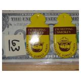 2ct Smokey Bear Badges-Prevent Forest Fires