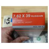 Hansen Co. 7.62x39 Russian 123gr FMJ 20rnds