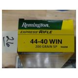 Remington 44-40 Win 200gr SP 50rnds