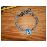 14' 1/8' Cable w/ Eyes On Each End