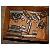 Small Flat of Various Types/ Sizes Sockets