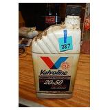 21oz Valvoline SAE 20W-50 NO SHIPPING