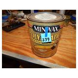 1/3 Polyurethane & Stain Satin Classic Oak NO SHIP